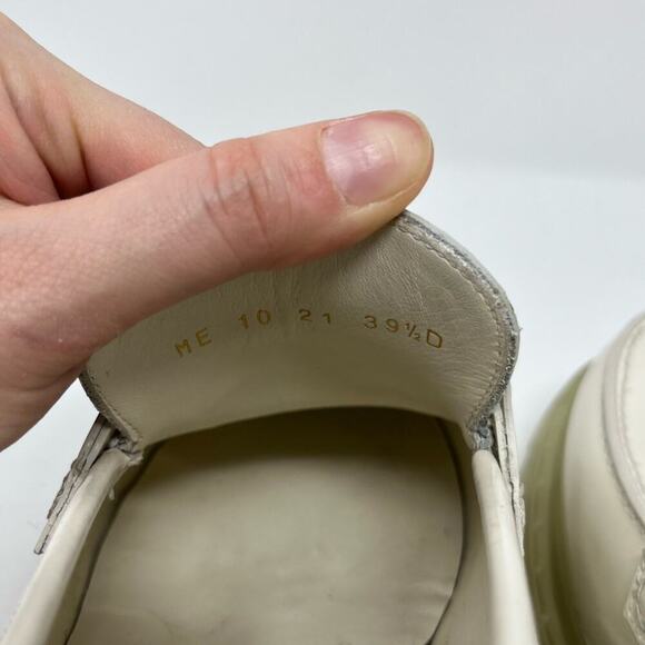 Christian Dior Off White Code Loafer Brushed Calfskin Platform sole Size 39.5 EU - Picture 6 of 9